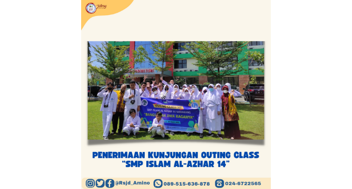 PENERIMAAN KUNJUNGAN OUTING CLASS SMP ISLAM ALAZHAR 14