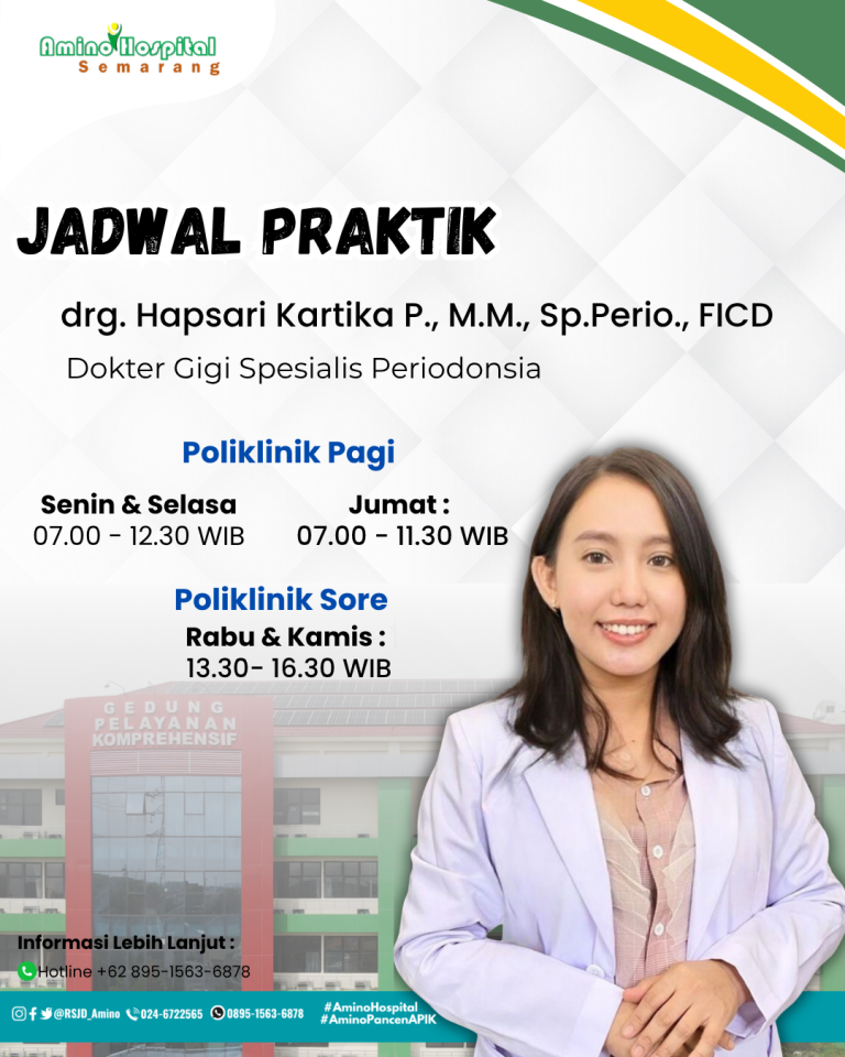 Jadwal Klinik Gigi Periodonsia