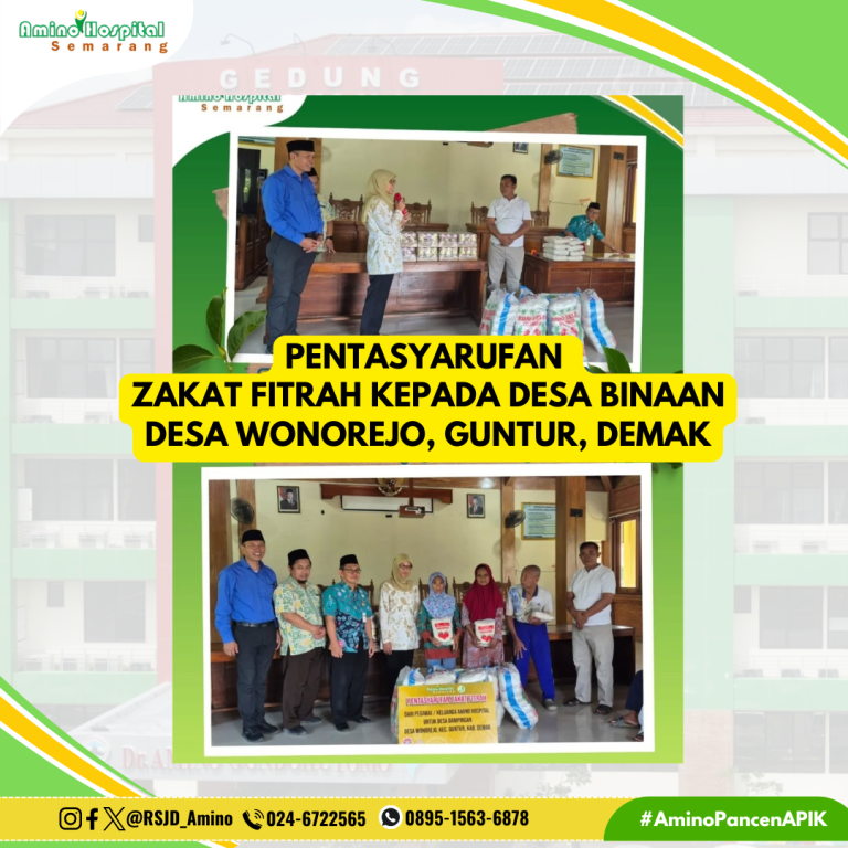 Pentastarufan Zakat Fitrah kepada Desa Binaan