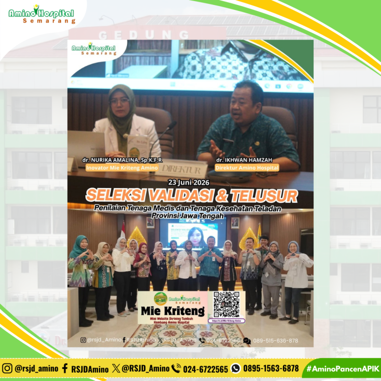 Seleksi Validasi & Telusur Inovasi Mie Kriteng Amino