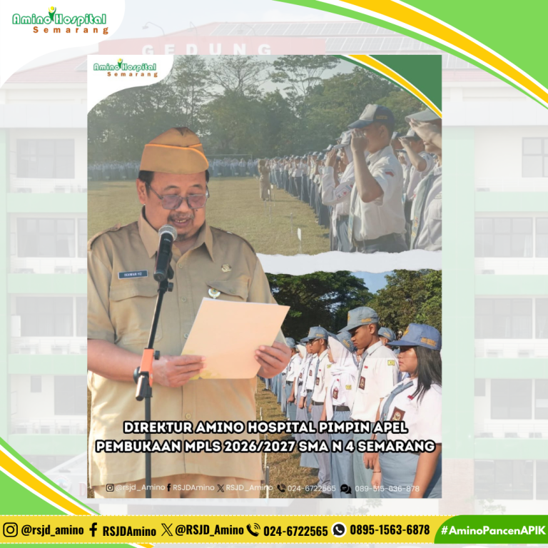 Direktur Amino Hospital Pimpin Apel Pembukaan MPLS 2026/2027 di SMA N 4 Semarang
