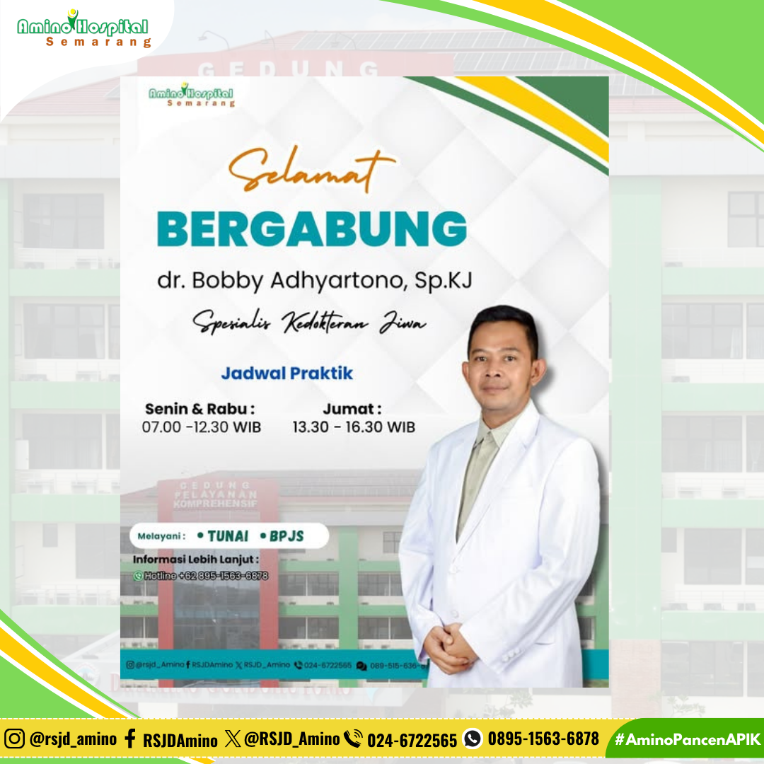 Selamat Bergabung dr. Bobby Adhyartono, Sp. KJ